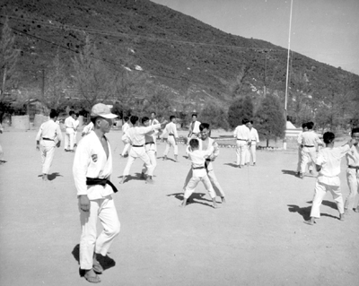File:Physical Fitness Military Korean Instructors Practing Tae Kwon Do.jpg
