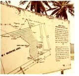 Fig 6 - Lagoon avoidance area warning on Ennylabegan