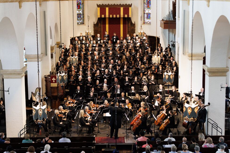 Bach Festival Choir at Rollins College 1958-59