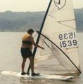 Tim Sobering on Windsurfer Sprint.