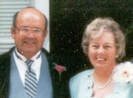 DAD AND MOM AT MARIANNE AND EDWARD'S WEDDING 1996